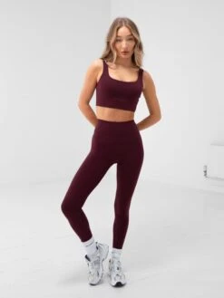 Apex Pro Sports Bra - Deep Burgundy -Blakely Clothing Store B166Burgundy 01D