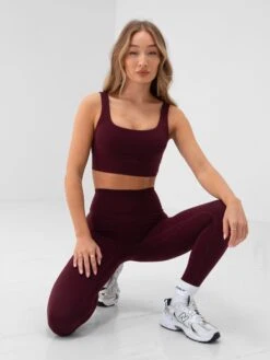 Apex Pro Sports Bra - Deep Burgundy -Blakely Clothing Store B166Burgundy 06D