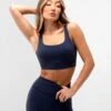 Apex Pro Sports Bra - True Navy -Blakely Clothing Store B166Navy 01LEADD