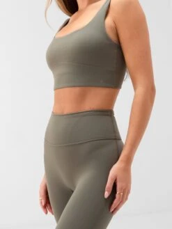 Apex Pro Sports Bra - Safari Green 10 Apex Pro Sports Bra - Safari Green -Blakely Clothing Store B166SafariGreen 01D