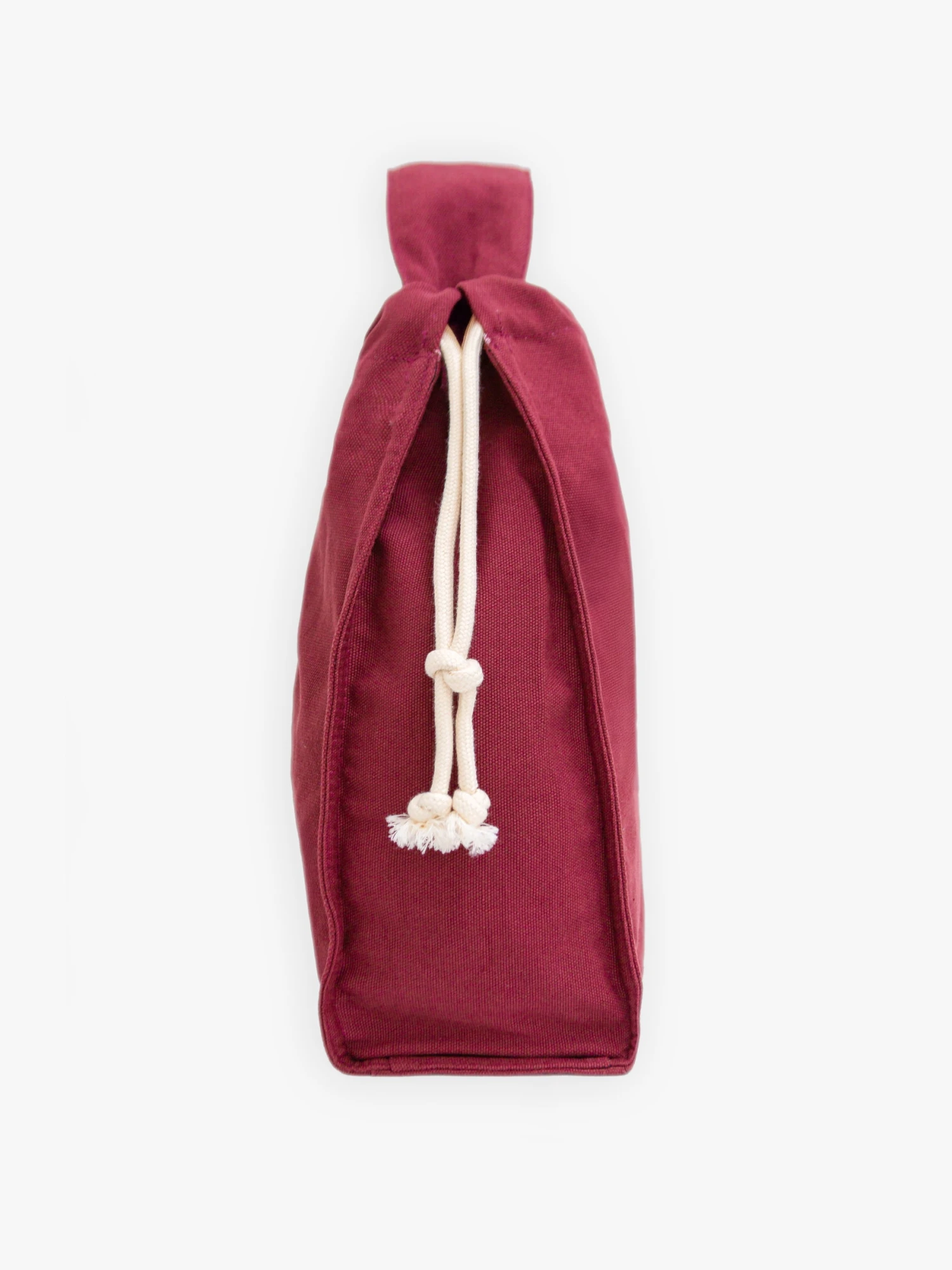 Blakely Label Tote Bag - Burgundy 2 Blakely Label Tote Bag - Burgundy - Image 2