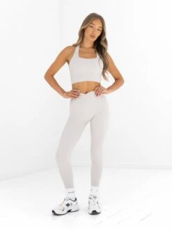 Ultimate Crossover Leggings - Ivory -Blakely Clothing Store B602BONE04D