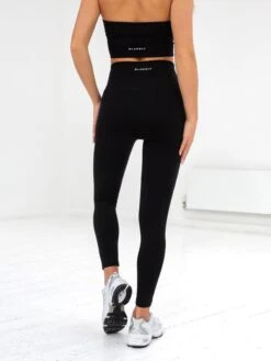 Studio Crossover Leggings - Black -Blakely Clothing Store B602Black 04D