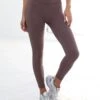 Studio Crossover Leggings - Mauve Brown -Blakely Clothing Store B602LightBrownLEADD