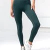 Studio Crossover Leggings - Teal Green 13 Studio Crossover Leggings - Teal Green -Blakely Clothing Store B602TealGreen 05LEADD