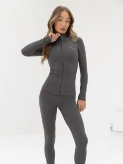 Ultimate Full Zip Jacket - Charcoal 10 Ultimate Full Zip Jacket - Charcoal -Blakely Clothing Store B605CHARCOALD 1