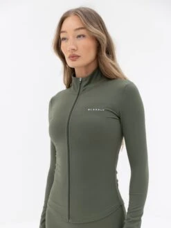 Ultimate Full Zip Jacket - Khaki Green 11 Ultimate Full Zip Jacket - Khaki Green -Blakely Clothing Store B605KHAKIGREEND 2