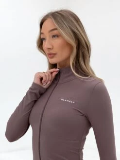 Studio Active Jacket - Mauve Brown 10 Studio Active Jacket - Mauve Brown -Blakely Clothing Store B605LightBrown 02D