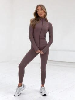 Studio Active Jacket - Mauve Brown 9 Studio Active Jacket - Mauve Brown -Blakely Clothing Store B605LightBrown 06D