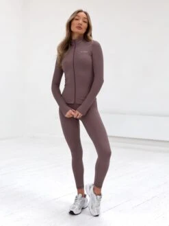 Studio Active Jacket - Mauve Brown 8 Studio Active Jacket - Mauve Brown -Blakely Clothing Store B605LightBrown 07D