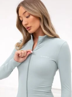 Studio Active Jacket - Mineral Blue 11 Studio Active Jacket - Mineral Blue -Blakely Clothing Store B605Lightblue 01D