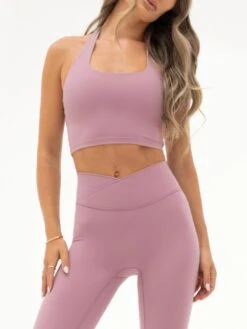 Ultimate Halter Neck Bra - Dusty Pink 9 Ultimate Halter Neck Bra - Dusty Pink -Blakely Clothing Store B614DUSTYPINK03D