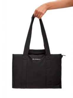 Blakely Nylon Tote Bag - Black -Blakely Clothing Store BG032BLACKD