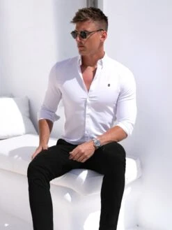 Stretch Chinos - Black 10 Stretch Chinos - Black -Blakely Clothing Store BLACKCHINOS0D