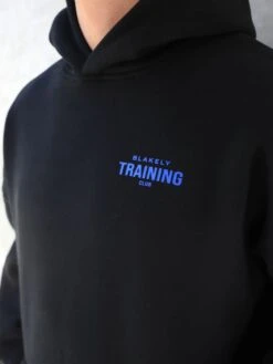 Training Club Relaxed Hoodie - Black & Blue -Blakely Clothing Store Blue 05D b7481281 2aaa 4024 9756 720fe2fe59b1