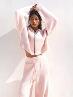 Knitted Wide Leg Sweatpants - Marshmallow Pink 9 Knitted Wide Leg Sweatpants - Marshmallow Pink -Blakely Clothing Store Brand 15D 4ec125cc 30be 4c56 af0b 089fa1ee83a0