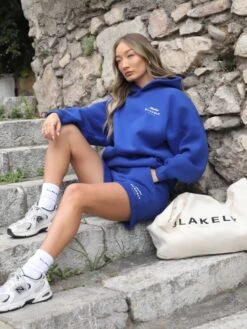 Italia Oversized Hoodie - Cobalt Blue -Blakely Clothing Store Brand 18D 11c9878e 6cc8 4a52 a1ed 45736e25d6f9