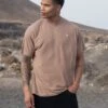 Mala Relaxed T-Shirt - Brown -Blakely Clothing Store BrentfordSageBrownLead