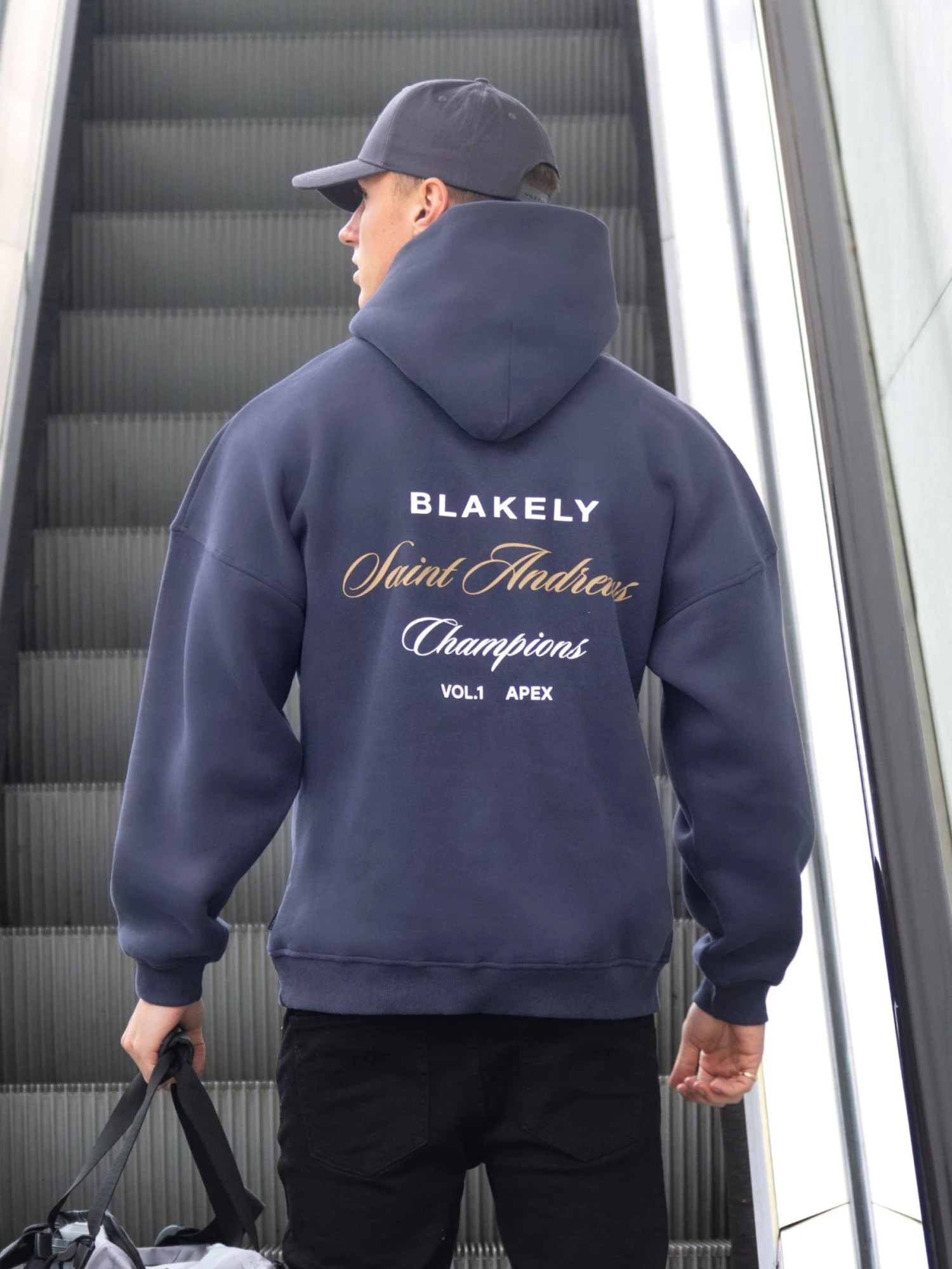 Champions Legacy Relaxed Hoodie - True Navy 1 Champions Legacy Relaxed Hoodie - True Navy