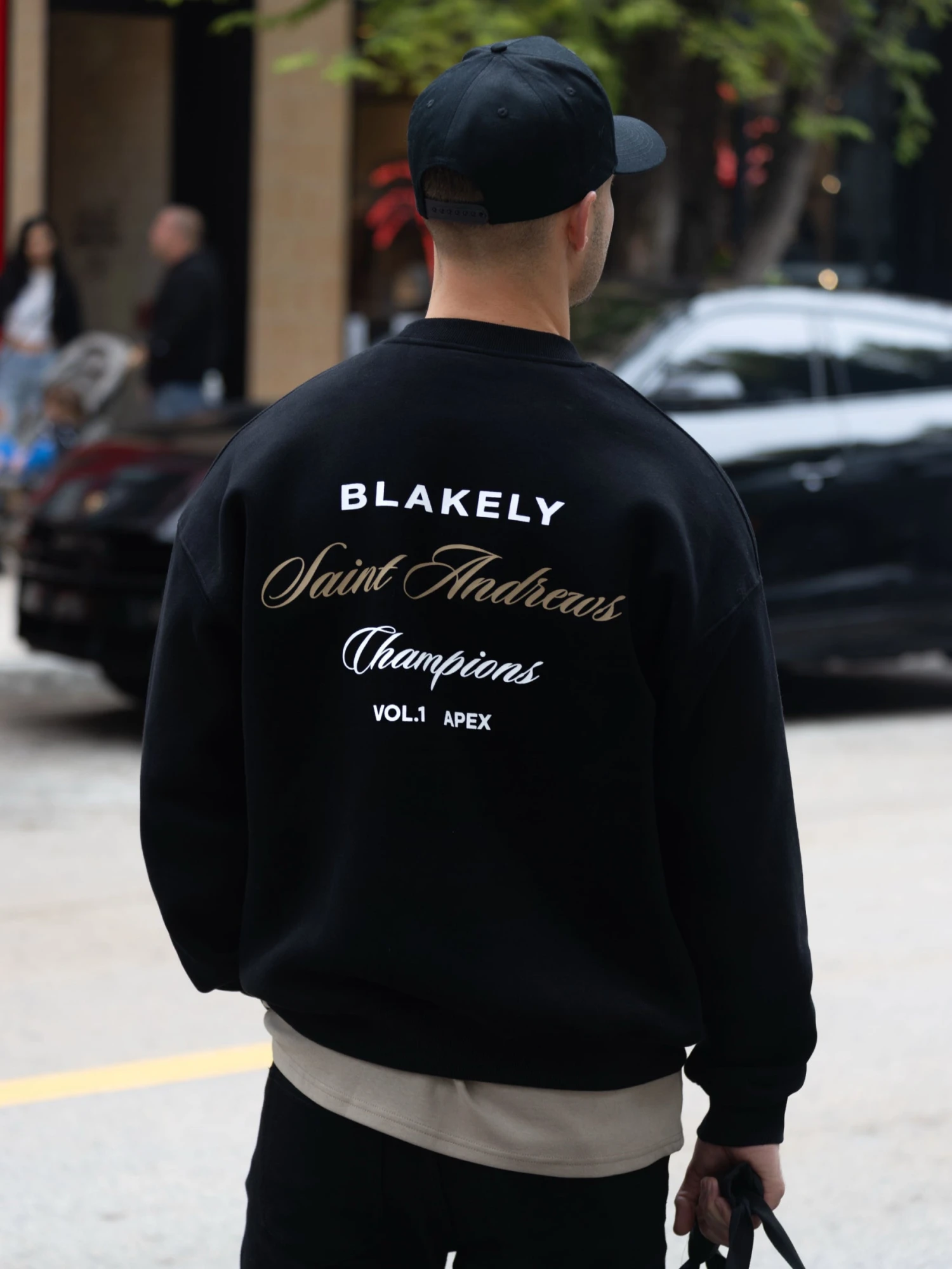 Champions Legacy Relaxed Jumper - Black 1 Champions Legacy Relaxed Jumper - Black