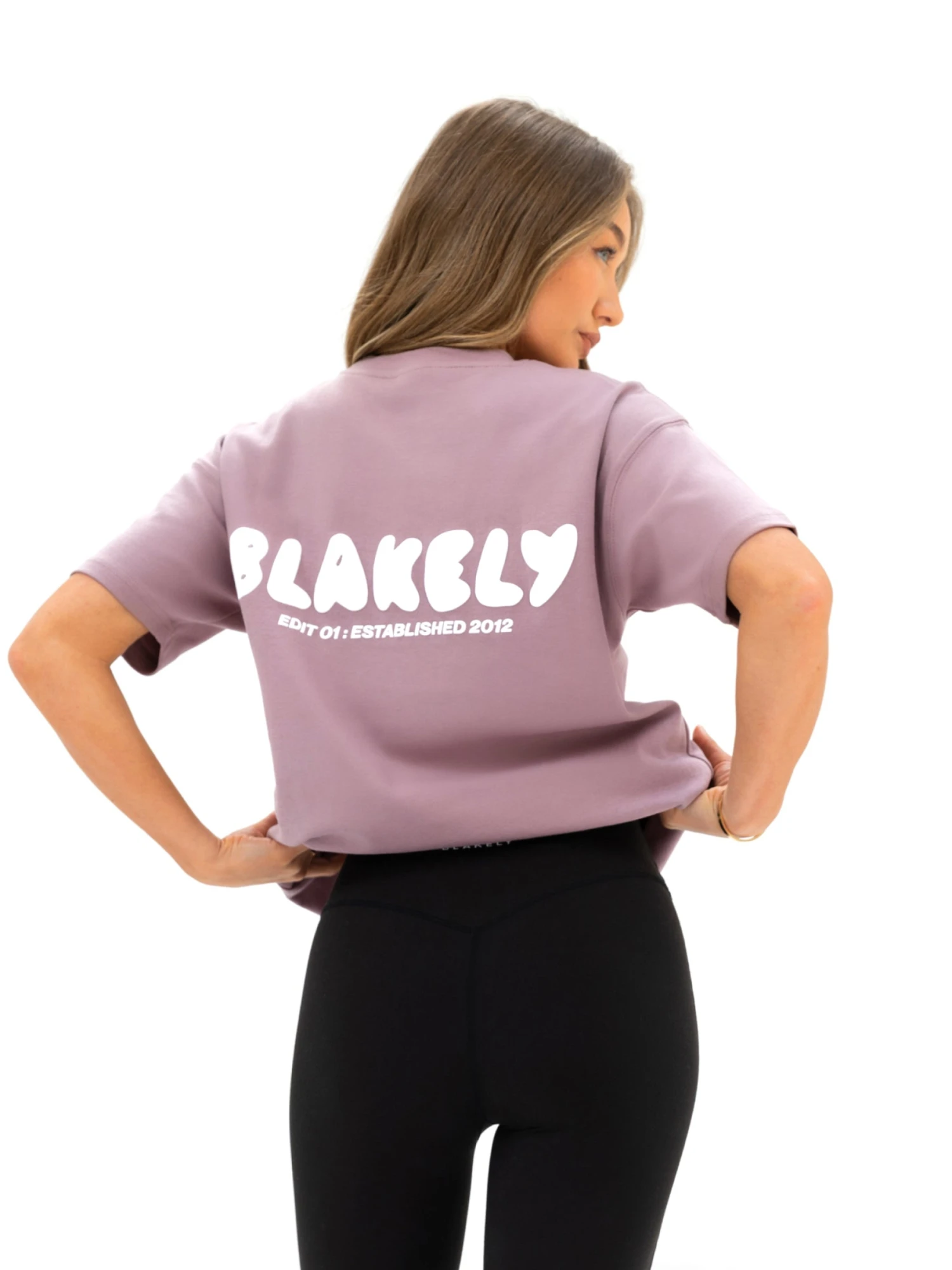 Cloud Print Oversized T-Shirt - Dusty Pink 5 Cloud Print Oversized T-Shirt - Dusty Pink - Image 5