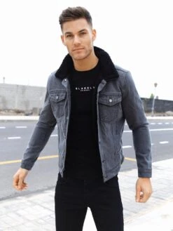 Daytona Denim Jacket - Grey 13 Daytona Denim Jacket - Grey -Blakely Clothing Store Daytona 5D