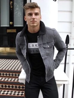 Daytona Denim Jacket - Grey 17 Daytona Denim Jacket - Grey -Blakely Clothing Store Daytona 9D