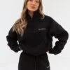 Everyday 1/4 Zip Jumper - Black -Blakely Clothing Store EVERYDAYQUARTERZIPBLACK