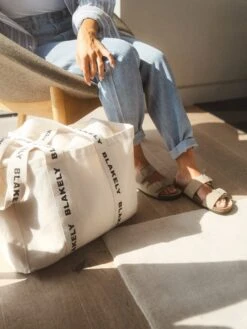 Blakely Tote Bag - Natural -Blakely Clothing Store Frame179