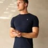 Salford Slim T-Shirt - Navy -Blakely Clothing Store Frame25
