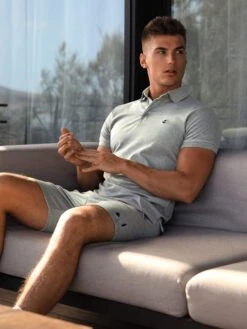 Sorrento Polo & Shorts Set - Grey -Blakely Clothing Store GREYONE 1 593a716a 9483 42b2 ad87 e15b3799a7f5