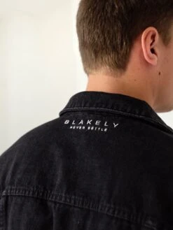 Greenwich Denim Jacket - Black -Blakely Clothing Store GreenwichBlack 02D