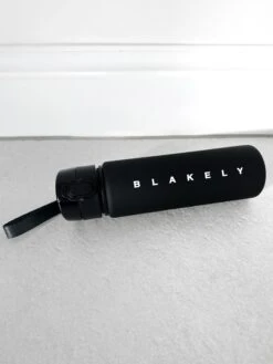 Blakely Training Water Bottle - Black -Blakely Clothing Store GymBottle05