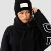 Label Knit Beanie - Black -Blakely Clothing Store H132BLACK LEADD
