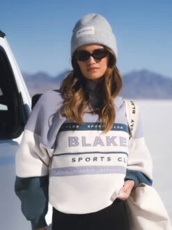 Label Knit Beanie - Marl Grey -Blakely Clothing Store H132GREYD 2