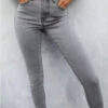High Waisted Skinny Jeans - Grey 15 High Waisted Skinny Jeans - Grey -Blakely Clothing Store HighWaistGrey1D NewWebSize