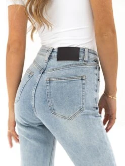 Blakely Straight Cut Jeans - Faded Blue -Blakely Clothing Store J8001LIGHT03D