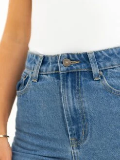 Blakely Straight Cut Jeans - Mid Blue -Blakely Clothing Store J8001MID02D