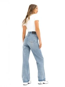 Blakely Wide Leg Jeans - Faded Blue -Blakely Clothing Store J8007LIGHT04D