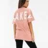 Isabel Oversized T-Shirt - Peach Pink 13 Isabel Oversized T-Shirt - Peach Pink -Blakely Clothing Store LEAD196IWPEACH05D