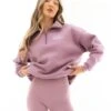 Active Studios 1/4 Zip Jumper - Dusty Pink 12 Active Studios 1/4 Zip Jumper - Dusty Pink -Blakely Clothing Store LEAD218ADUSTYPINK06D