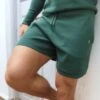 Riad Knitted Shorts - Green -Blakely Clothing Store LEAD2218 GreenD