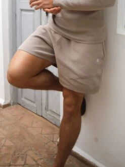 Riad Knitted Shorts - Tan
