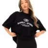 Madison Ultra Oversized T-Shirt - Black -Blakely Clothing Store LEAD2671BLACK04D