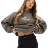 Madison Oversized Hoodie - Khaki Brown -Blakely Clothing Store LEAD2682SAFARIGREEN06D