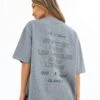 Apex City Ultra Oversized T-Shirt - Marl Grey 7 Apex City Ultra Oversized T-Shirt - Marl Grey -Blakely Clothing Store LEAD3256MARLGREY06D