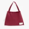 Blakely Label Tote Bag - Burgundy -Blakely Clothing Store LEADB5039BURGUNDY06D
