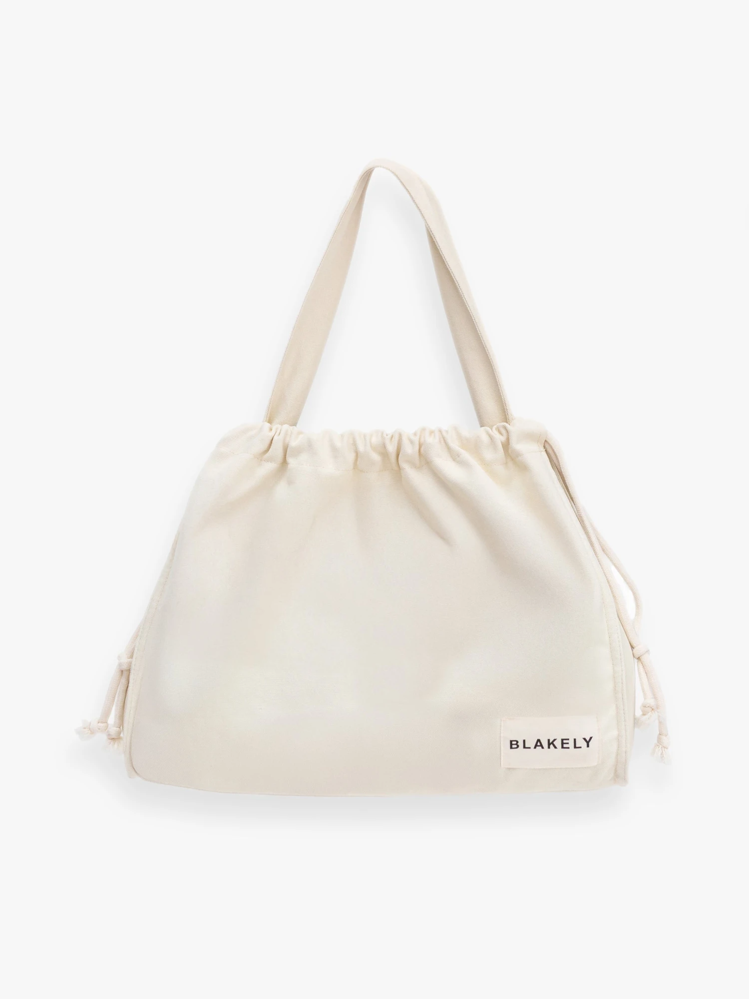 Blakely Label Tote Bag - Stone 1 Blakely Label Tote Bag - Stone