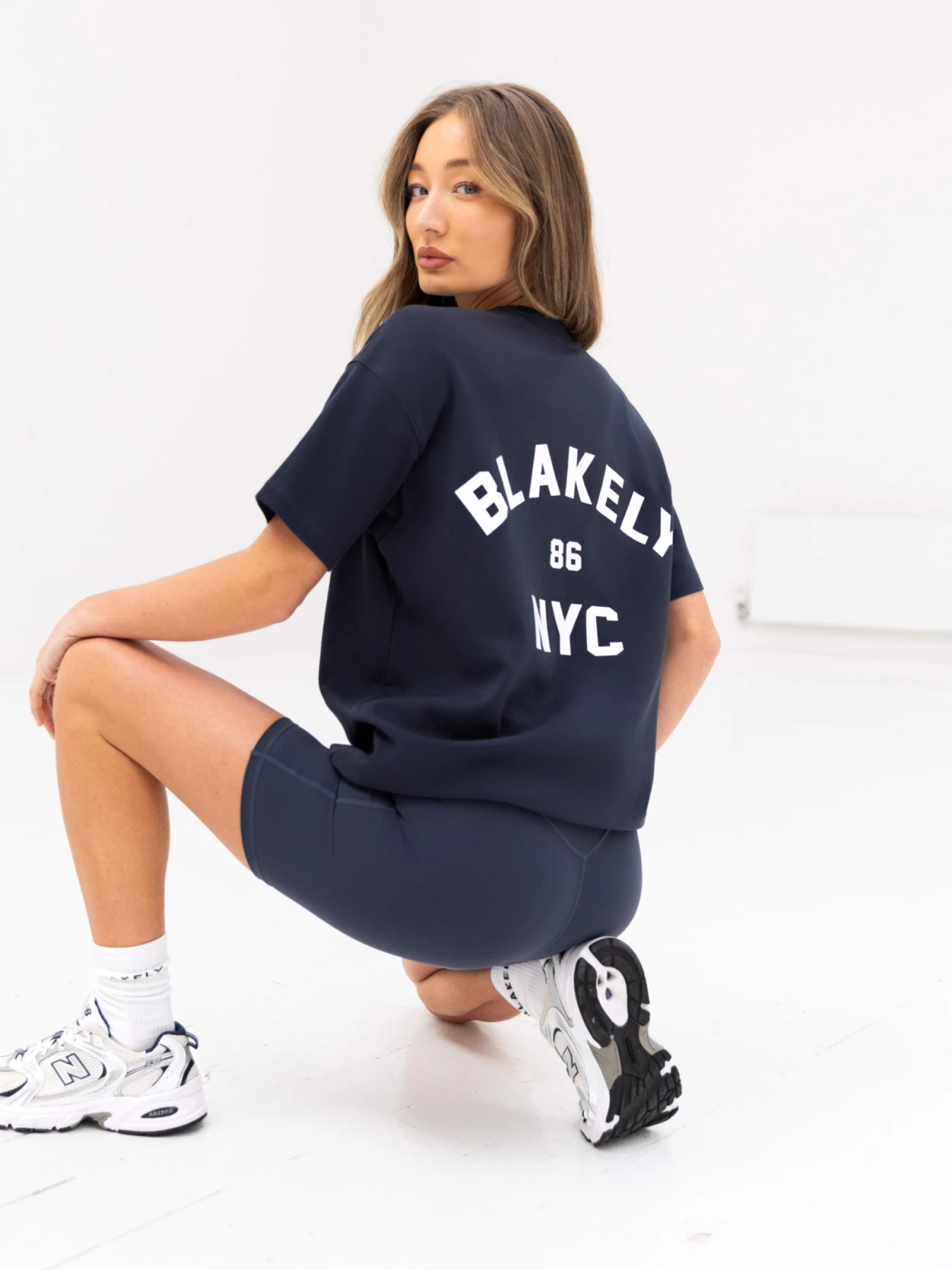 NYC Oversized T-Shirt - True Navy 1 NYC Oversized T-Shirt - True Navy