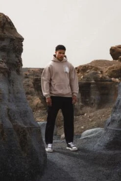 Revolve Relaxed Hoodie - Tan 8 Revolve Relaxed Hoodie - Tan -Blakely Clothing Store Lanzarote 3004